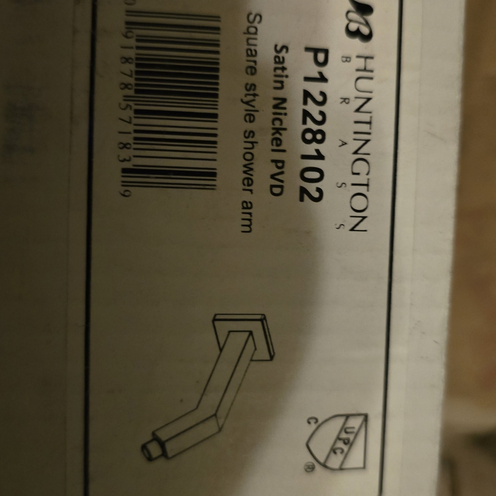 Satin Nickel Shower Arm - P1228102